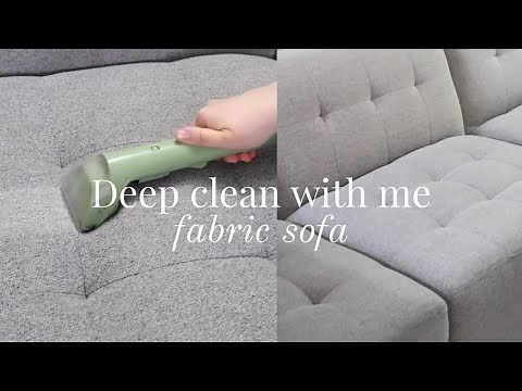 How To Deep Clean Fabric Sofa at Home