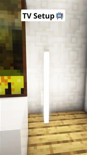 Minecraft TV Setup📺 #shorts