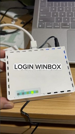 LOGIN WINBOX MIKROTIK! #mikrotik #winbox #rtrwnet