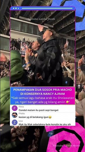 Bestie banget #igun #ivangunawan #kingnassar #nancy #nancyajram #konser #arabic #concert #short