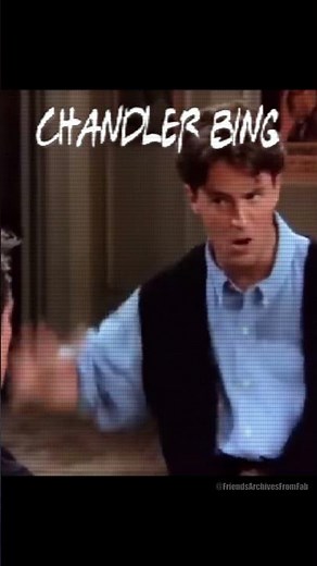 Funniest Chandler Bing Moments Ever! | Part 2 #friends #shorts