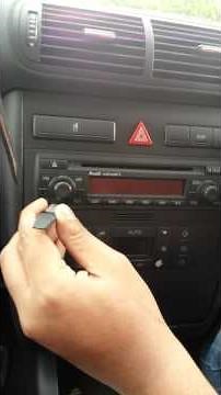 How to remove audi a3 stereo/cd player