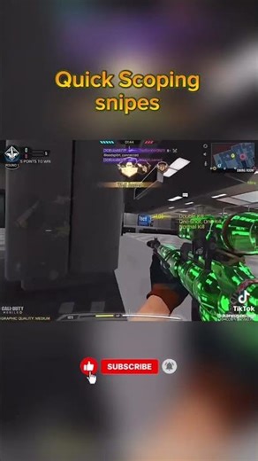 Fastest Quickscope In CODM 💀 #codm #sniper #clips