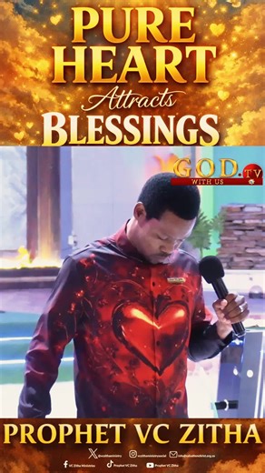 PURE HEART ATTRACTS BLESSINGS | PROPHET VC ZITHA #DONOTBETROUBLED #CHANGE #PROPHET #PROPHETOFOURTIME