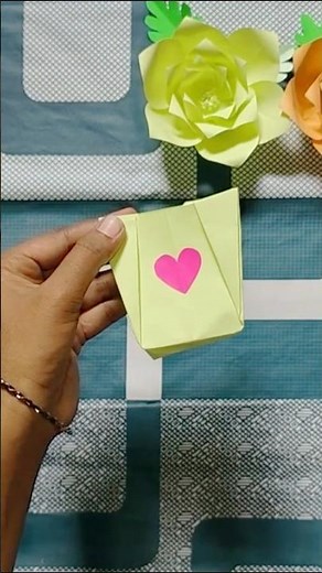 How to make gift box craft ideas/#craft #youtubeshorts