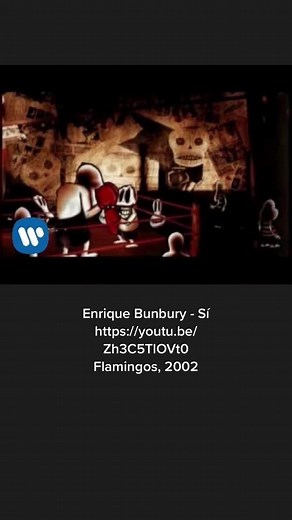 Enrique Bunbury - Sí https://youtu.be/Zh3C5TlOVt0 Flamingos, 2002