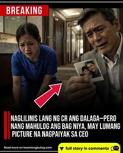 ‼️ EPISODE 1 – ANG AMOY NG MURIATIC AT ANG LUMANG LITRATO Tahimik ang corporate building kapag hapon. Kapag uwian na ang karamihan, saka lumalabas ang tunay na trabaho ni Mia—ang dalagang naka-asul na uniporme, basang-basahan sa kamay, at pagod na ngiting pinipilit ipagkasya sa araw-araw. Sa CR ng executive floor siya naka-assign. Doon, mas malamig ang tiles, mas mahal ang sabon, at mas matalas ang tingin ng mga taong dumadaan. Sanay na si Mia sa bulong: “Basura trabaho.” “Janitress lang.” Mas s