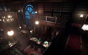 【UE4场景分享】图书馆 |Old library | 虚幻4