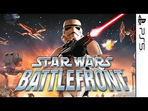Star Wars Battlefront PS5 - Full Game Walkthrough 4K 60FPS (Battlefront Classic Collection)