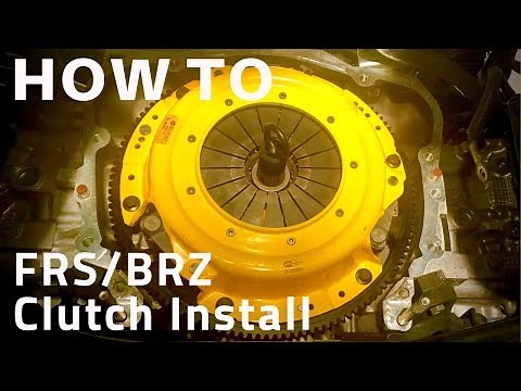 How To - FRS/BRZ ACT Clutch Install