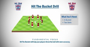 Tee Ball Drills: Hit the Bucket