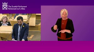 **First Minister's Questions - 29 February** Catch up on today's FMQs here: https://www.scottishparliament.tv/meeting/first-ministers-questions-bsl-february-29-2024 | The Scottish Parliament