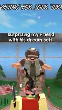 I SUPRISED HIM- #roblox #mm2 #mm2viral #viral #shorts #trending #mm2fyp #robloxviral #goingviral