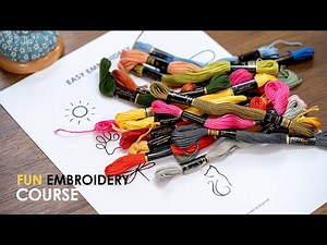 Embroidery Courses | Your Fun Embroidery Journey Starts Here!