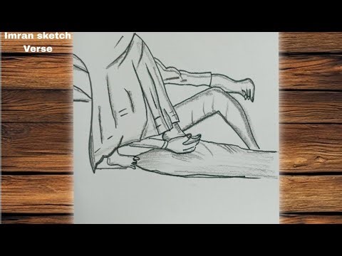 Couple sitting drawing ✍️ Step by Step Pencil Sketch Tutorial for Beginners