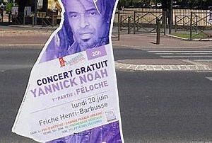 Yannick Noah - Angela - à Argenteuil - Val d'Oise - Paperblog
