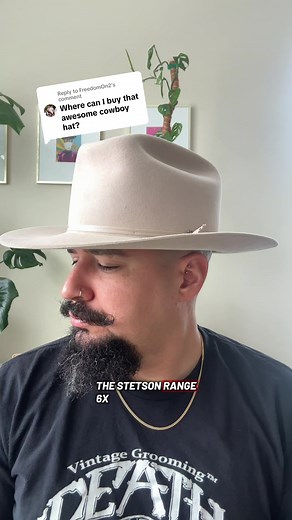 Stetson Range 6X Cowboy Hat in Silverbelly