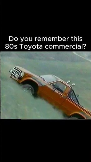 Classic 80s Toyota Commercial #BringYourTruckToLife #RealTruck
