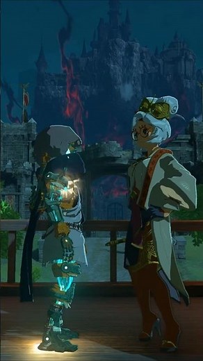 Purah's Reaction to the Knight Construct #zelda #zeldatearsofthekingdom #ageofimprisonment #totk