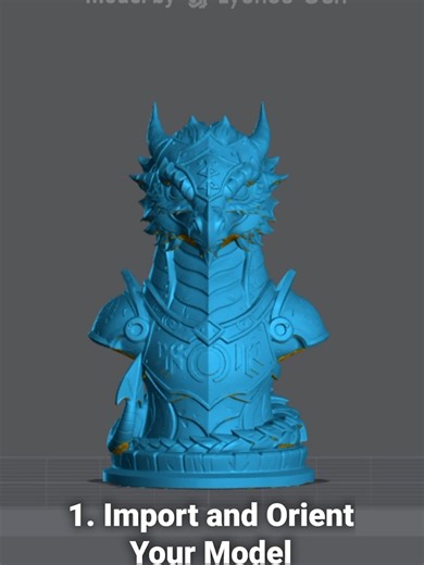 Want the best workflow to prepare your model in Lychee Slicer? Save this one and follow these steps: 1. Import and orient your model 2. Import Derek’s preset 3. Generate Supports 4. Slice & Print Yes, it’s that easy with Lychee Slicer 7.6, you get 1 month free with our Trial to see for yourself 😍 https://lychee.co/download-lychee-slicer Give it a try now and share your prints with us on our discord 🔥https://discord.gg/NGDDTgY Model made with Lychee Gen #tutorial #3dprintingtutorial #LycheeSlic
