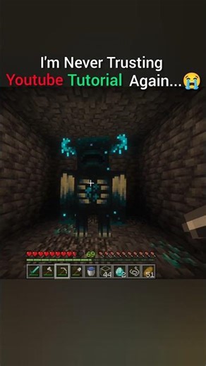 Never Trust Minecraft YouTube Tutorials 💀