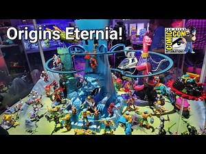 MOTU Origins Eternia Playset Revealed! | SDCC Preview Night Display Walkthrough