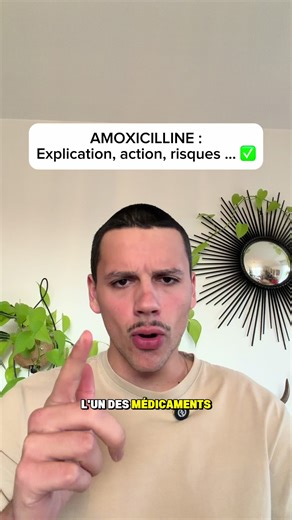 Et bien évidemment on rappel qu’il n’y a pas besoin d’amox pour les virus … (rhume, grippe, Covid…) J’espère que vous pourrez y voir plus clair, j’ai essayé d’être concis 🤝 #amox #antibio #effect #action