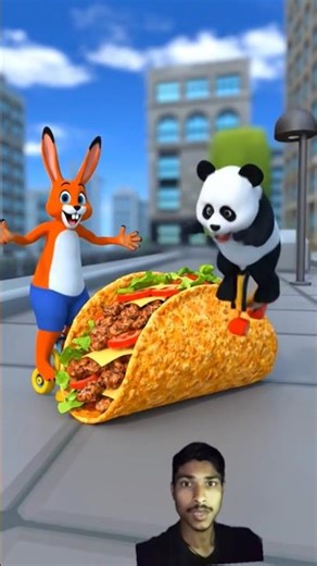 dear and rabbit #shorts #ai