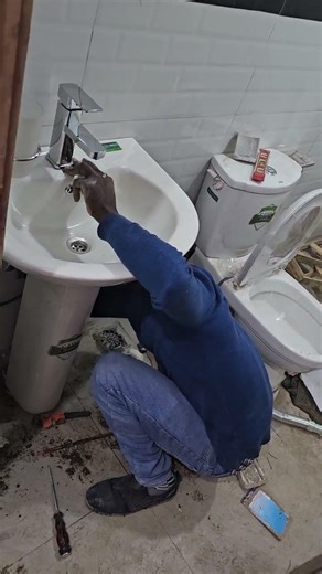 Wash Hand Basin installation