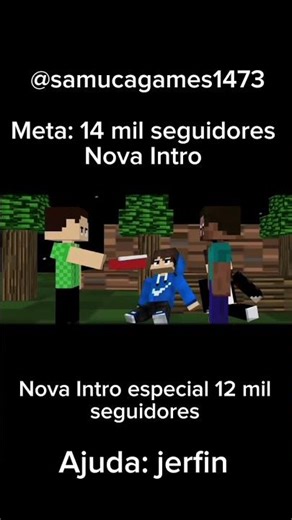 NOVA Intro ESPECIAL 12 mil SEGUIDORES #minecraft #memes ‪@Jefin_ofc‬