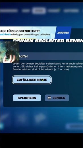 WHY CAN'T I change the name???