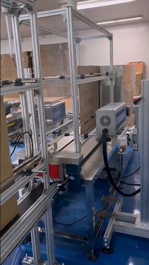 CO2 Laser Marking Machine for Carton Cardboard Box and Paper and Plastic Package#lasermarkingmachine