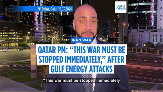 Qatar PM after Gulf energy attacks: 'This war must be stopped immediately'