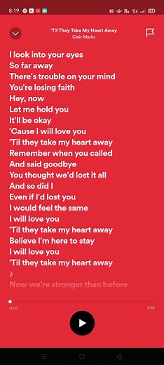Till They Take My Heart Away Lyrics | Clair Marlo