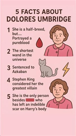 The Truth About Dolores Umbridge 🦩| Harry Potter