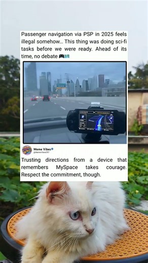 Old PSP GPS Navigation Still Feels Like Sci-Fi Today