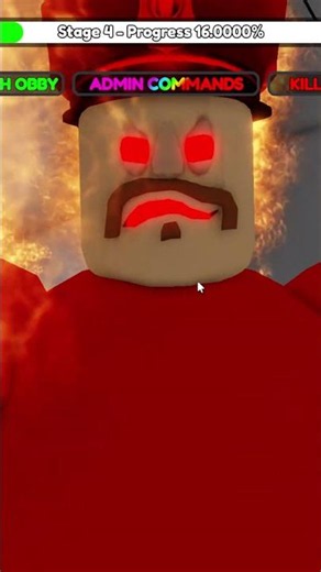 FIRE VS WATER BARRY JUMPSCARE #roblox #jumpscare #scaryobby