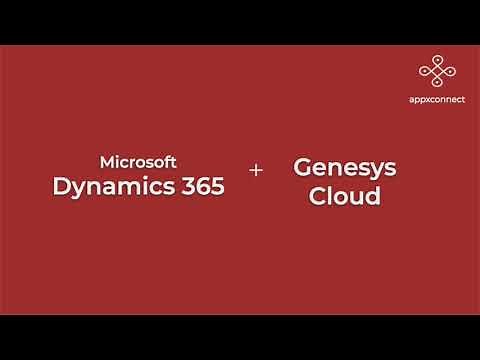 Dynamics 365 integration with Genesys Cloud using CIF