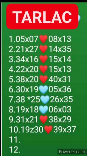 TARLAC sumada pattern #guideandtipsonlynotsurewin #KAWETHINGSTV #kawethingstvsayoutube #sumadapattern #trendingmusicreels #reelsviral #stl #ShareThisPost | KaWethings TV