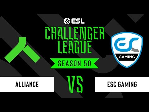 LIVE: ESC Gaming vs Alliance - ESL Challenger League - Season 50 EU