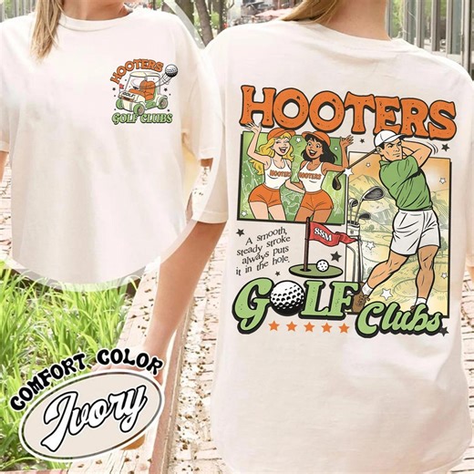Hooters Golf Club T-shirt, PGA Championship Tee, Augusta National Golf Classic Shirt, Masters Golf Shirt, Golf Tournament Gift for Men - Etsy