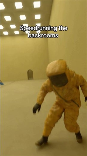 SPEEDRUNNING BACKROOMS 🤯 #backrooms #speedrun #scientology #level