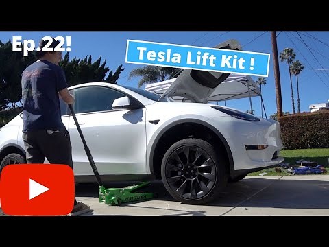 Tesla Model Y Lift Kit Install !