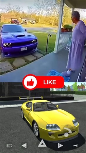 Granny scared from supra in car simulator 2 #carsimulator2 #carsimulator2newupdate