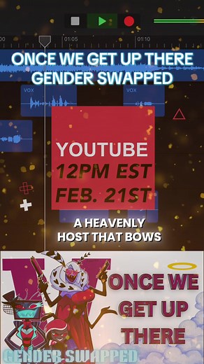 Gender Swapped Cover of ONCE WE GET UP THERE from Hazbin Hotel