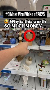 573K views · 2.5K reactions | NUMBER 3: Most Watched Video in 2025…  DO NOT mistaken this for trash…. #thrifting #thriftstorefinds #thriftwithme #thrifthaul #thrifted | Retro Toy Envy: | Facebook