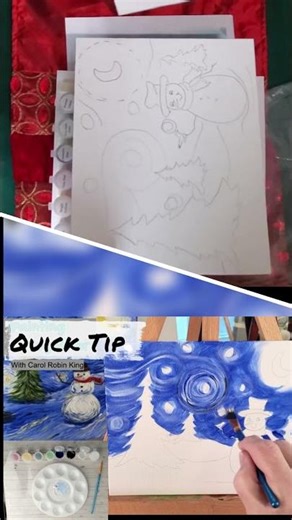 Acrylic Painting Kit + Step-by-Step Tutorial | Paint Along with Me #paintinglessons #artlessons