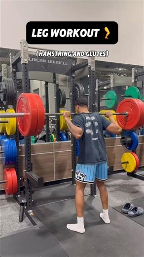 Leg workout (hamstring and glutes) #fyp #fitness #lifestyle #gym #motivation