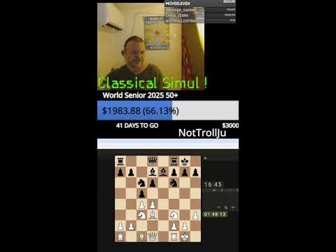 IM faces 25 opponents in Classical Simul ! on lichess.org !donate !lessons