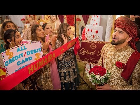 SURPRISE FAMILY DANCE FOR GROOM'S ENTRY l PAKISTANI WEDDING DANCE 2022 VANCOUVER l AHMED & HUMAIRA
